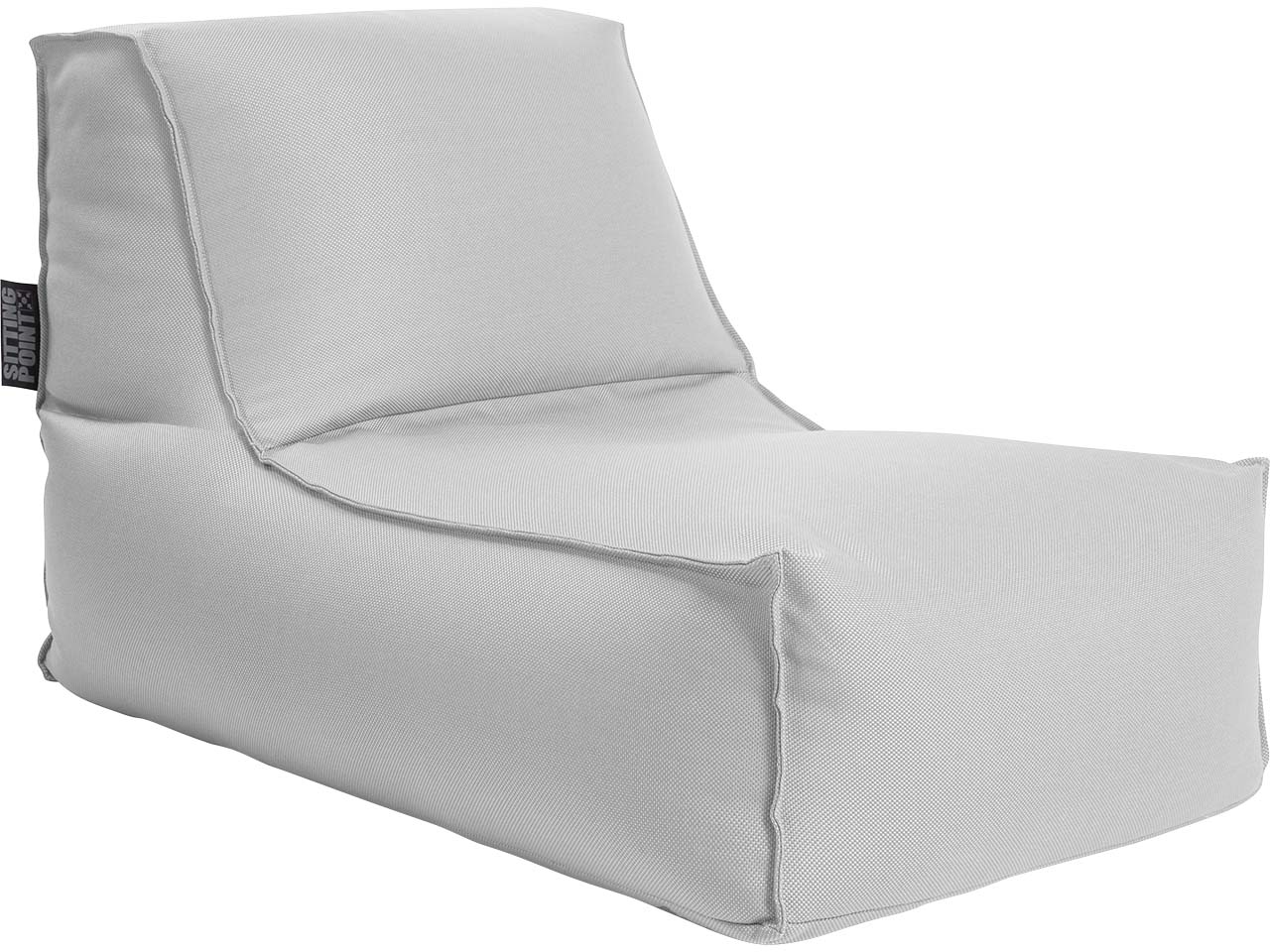 Sitzsack "Rock Korfu" outdoor, 65 x 100 x 65 cm, grau