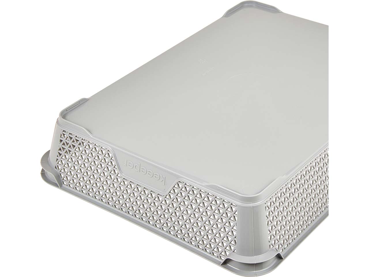keeeper Korb "Mirko" stapelbar A4, nordic grey