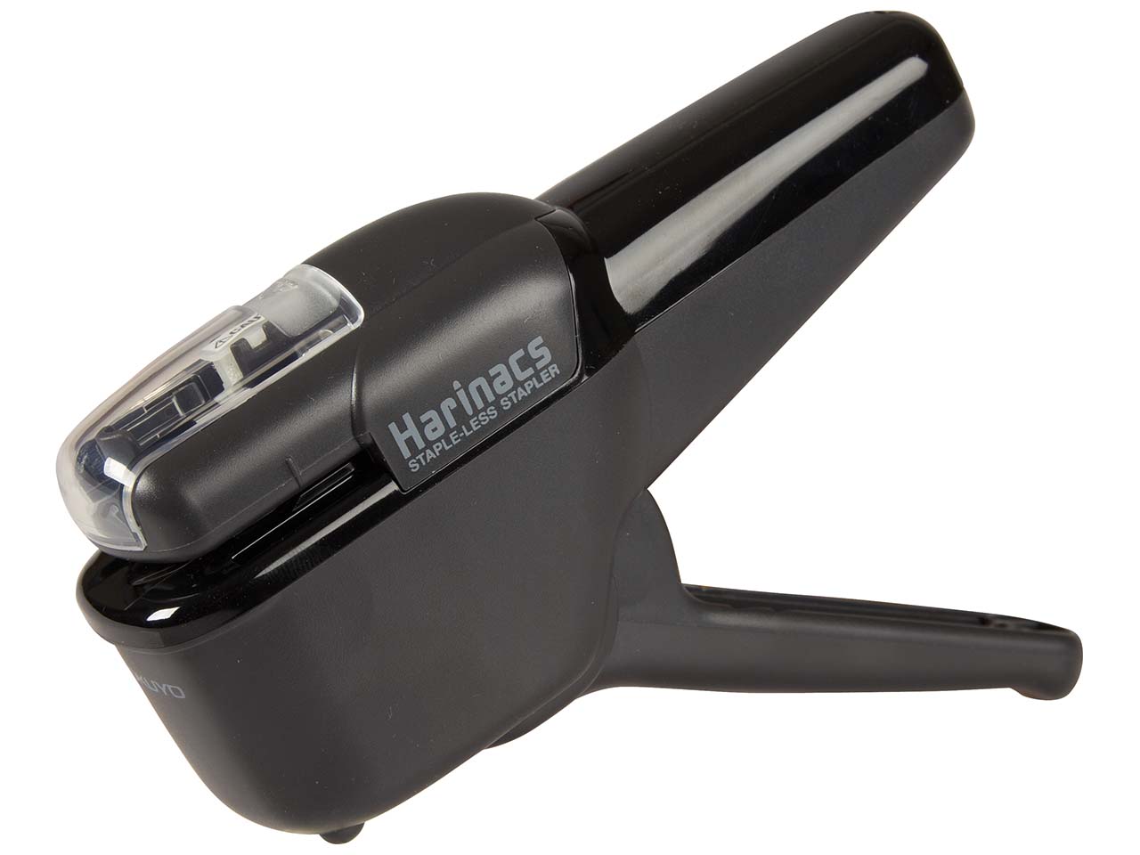 Klammerloser Tacker "Paper Shark" 8 Blatt, schwarz