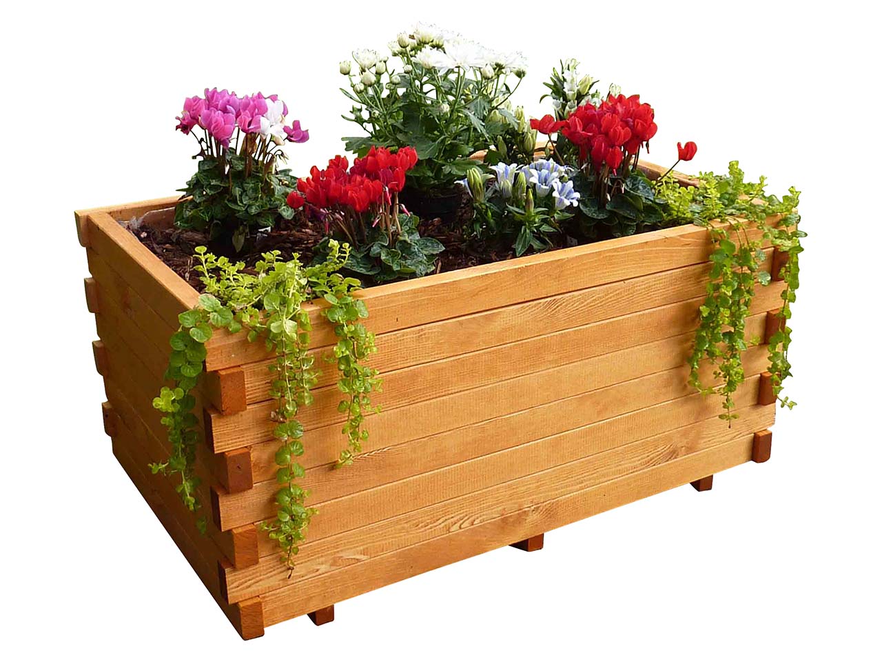 Pflanzkasten "Siena", natur