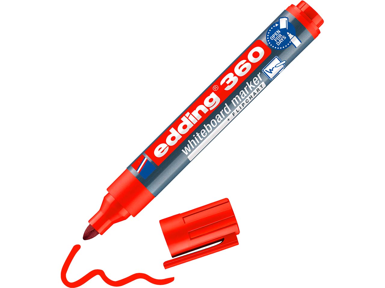 edding Whiteboardmarker "360" rot