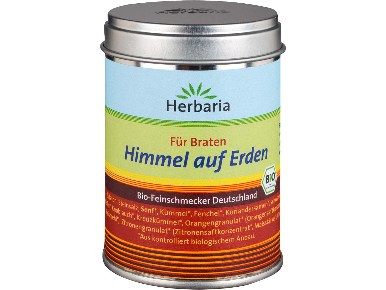 Herbaria Bio-Gewürzsalz "Himmel auf Erden" für Braten, 100 g