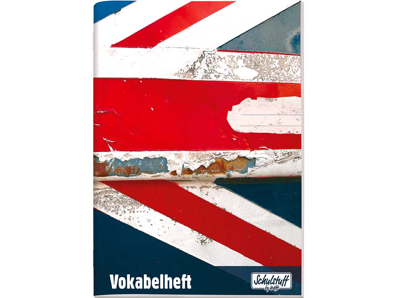 Häfft Schulstuff Vokabelheft DIN A5, Union Jack