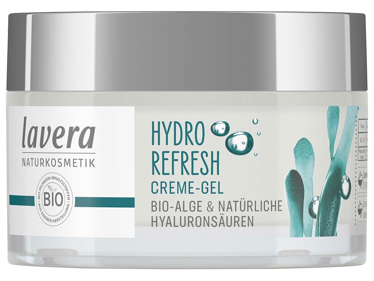 lavera Bio-Creme-Gel "Hydro Refresh" mit Bio-Alge, 50 ml