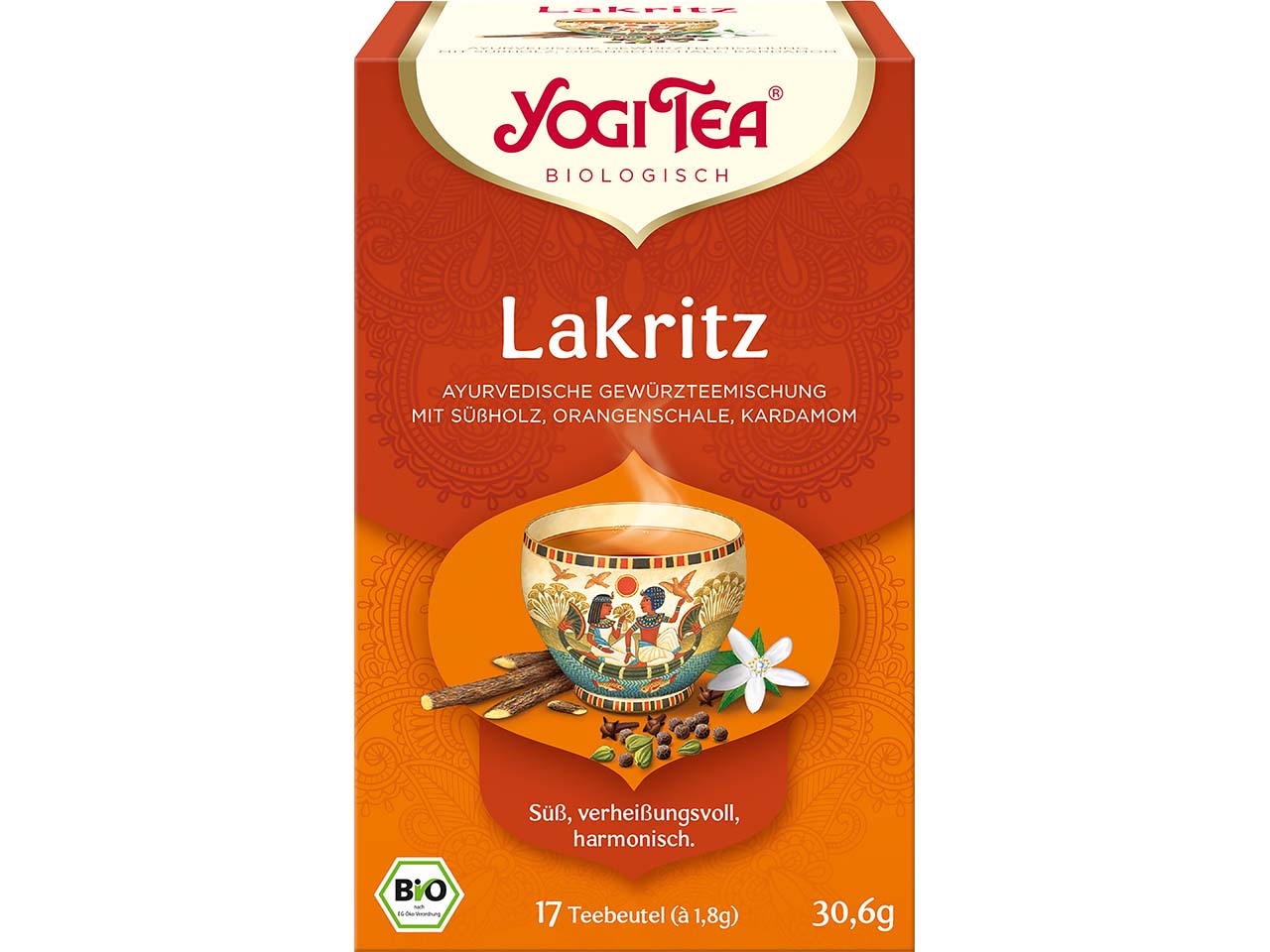 YOGI TEA Bio-Gewürztee "Lakritz", 30,6 g