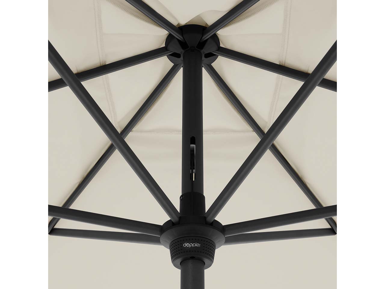 doppler Sonnenschirm "myZone Auto Tilt" 300 x 200 cm, HV, natur