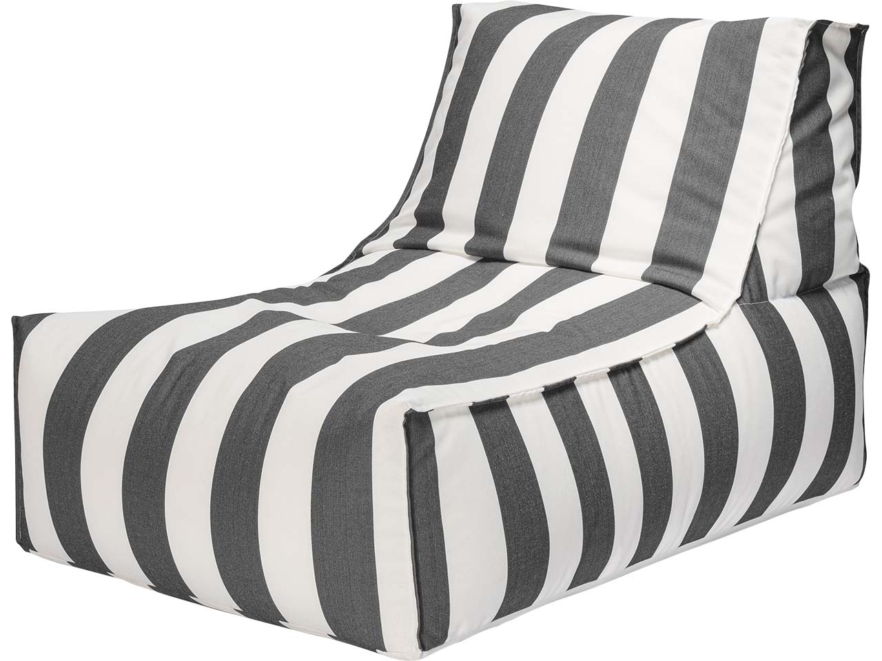 Sitzsack 'Rock Santorin' outdoor, 65 x 100 x 65 cm, anthrazit