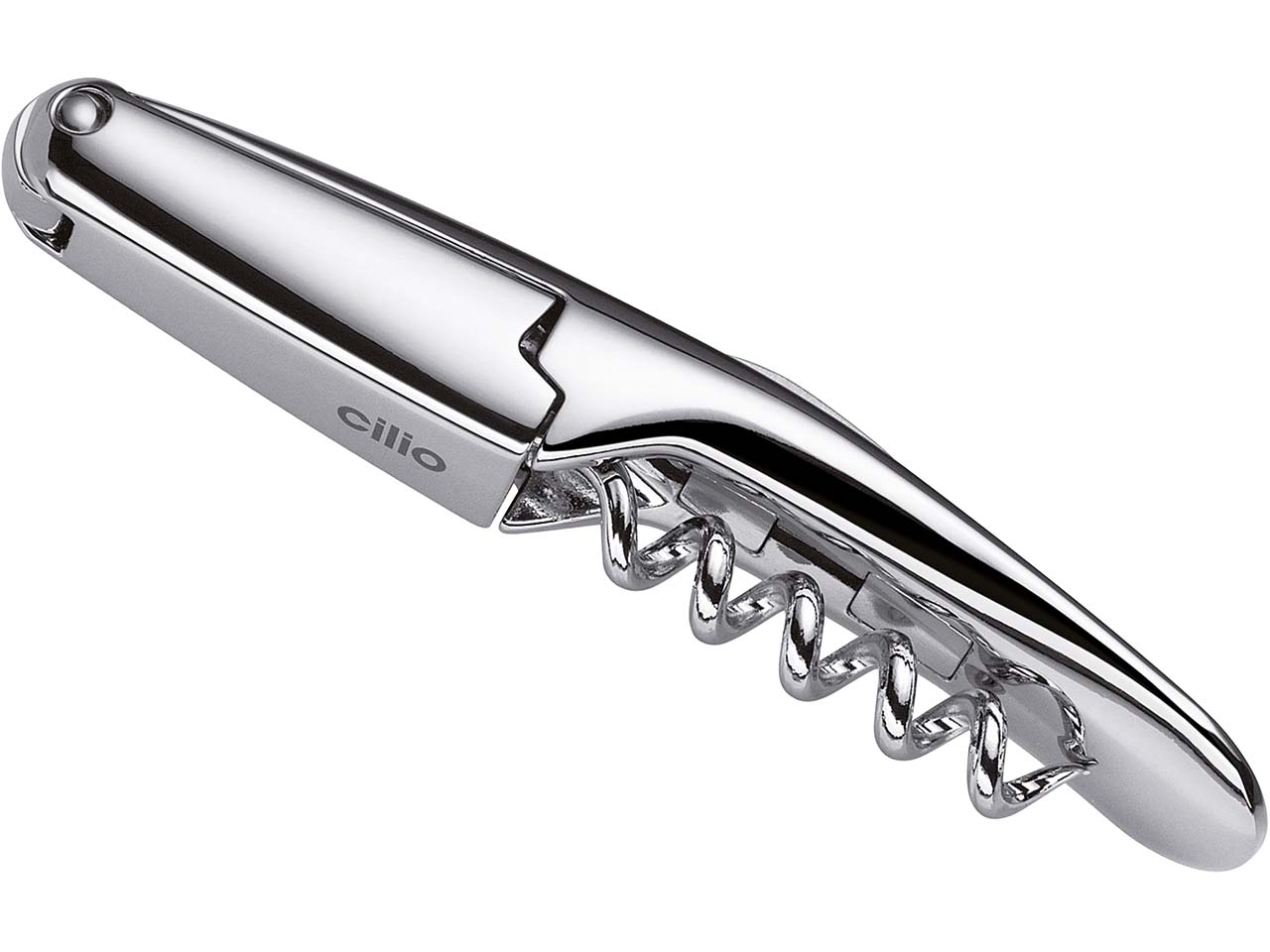 cilio Kellnermesser "RISERVA" mit Korkenzieher und Folienschneider, chrom