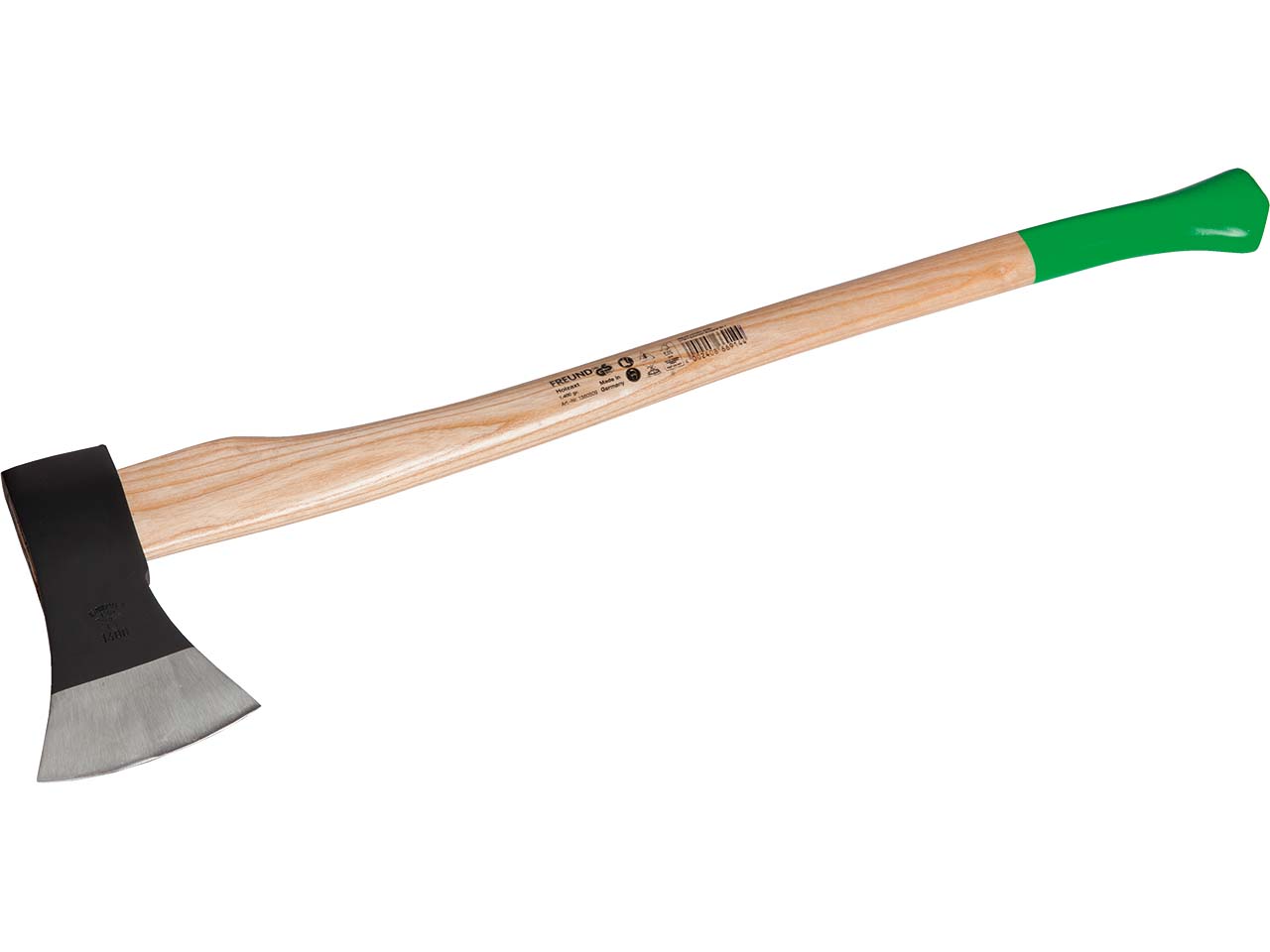 FREUND VICTORIA Holz-Axt mit Eschenstiel und Schneidschutz 66914