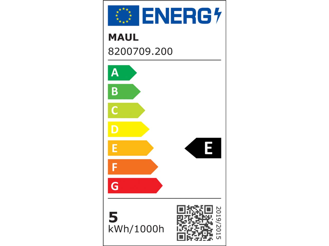 energy label E
