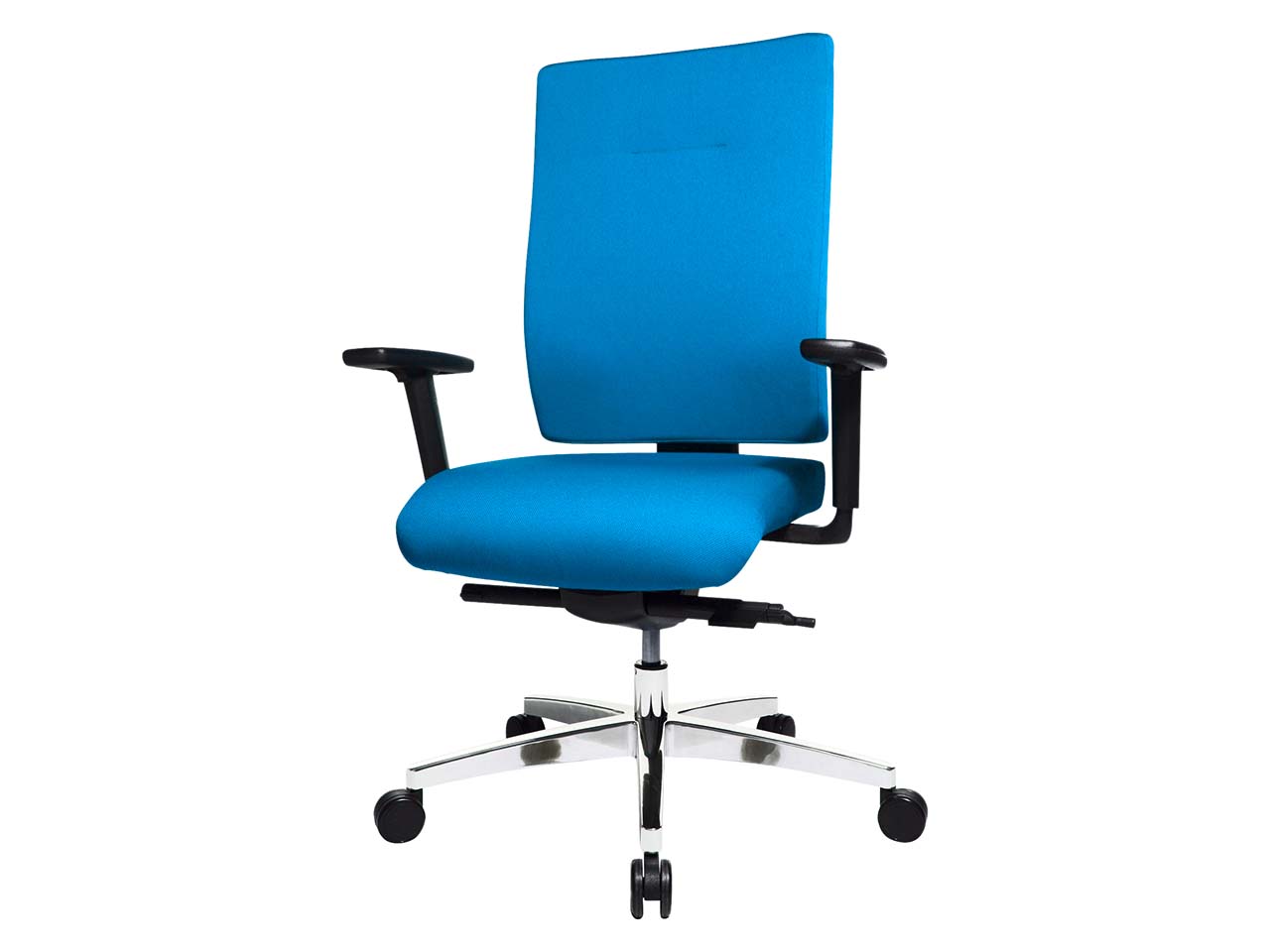 Topstar Bürodrehstuhl "Sitness 70" mit Armlehnen hellblau
