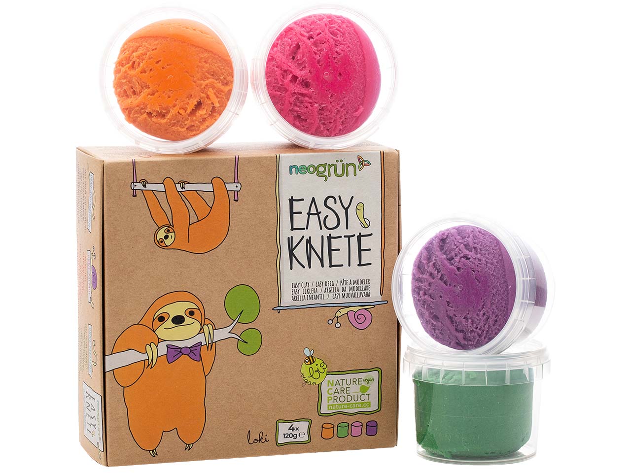 neogrün Knete "Loki"