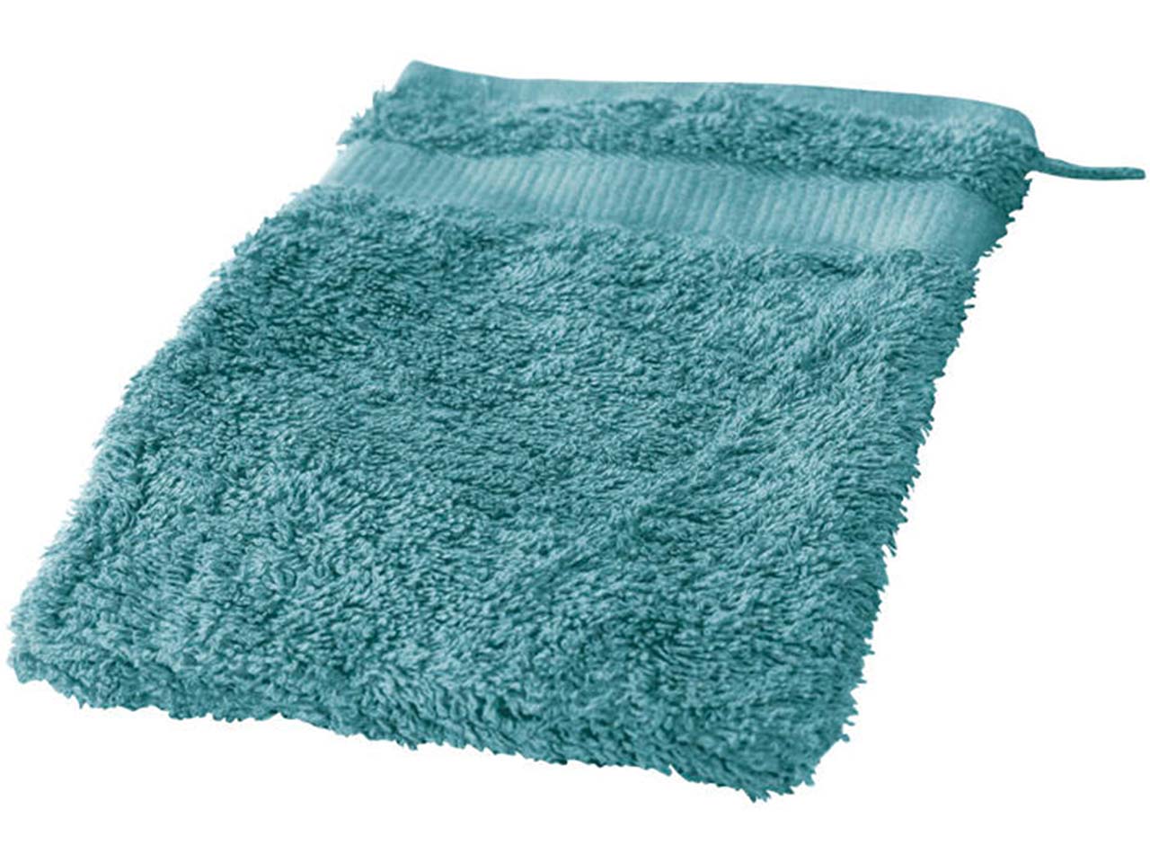 Cotonea Frottier Waschhandschuh 15 x 20 cm, Bio-Baumwolle, opal