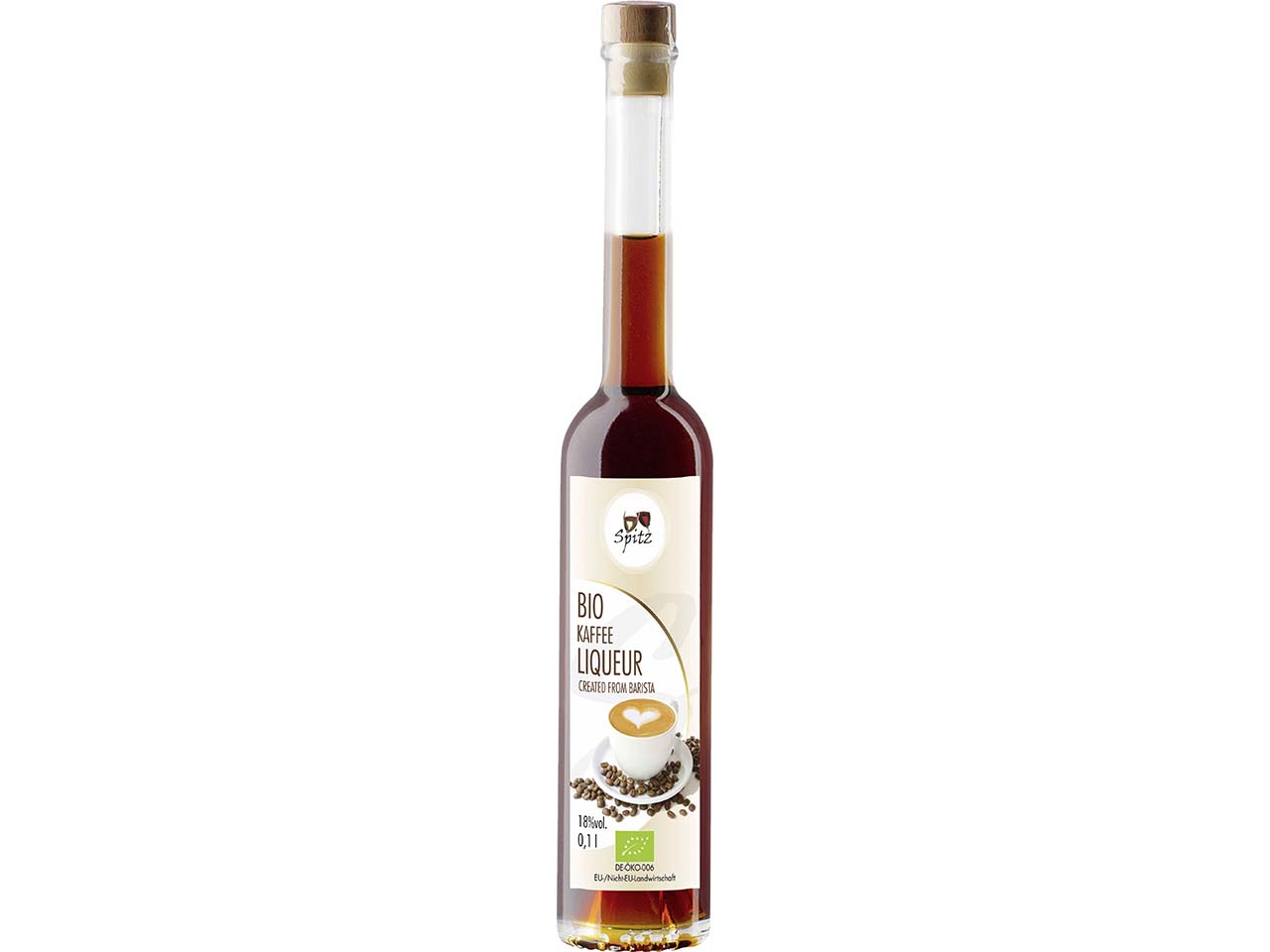 Spitz Bio-Likör "Kaffee", 0,1 l