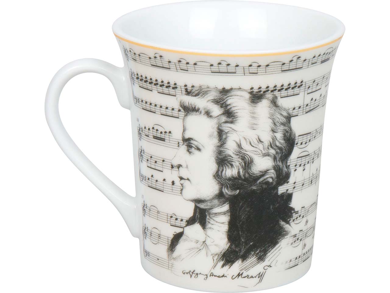 Könitz Tasse Komponisten "Mozart"
