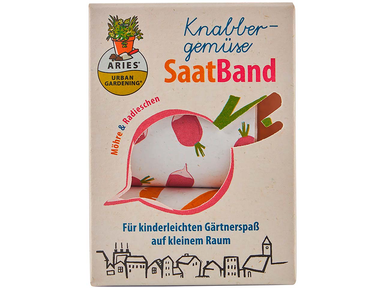 ARIES 2 Bio-Saatrollen "Knabbergemüse"