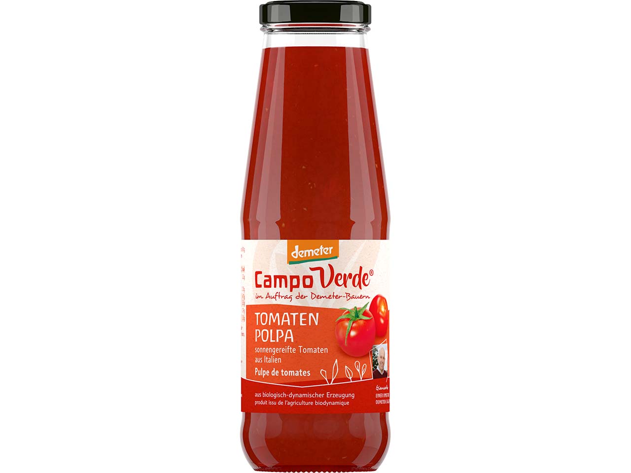Campo Verde Bio-Tomatenpolpa, 690 g