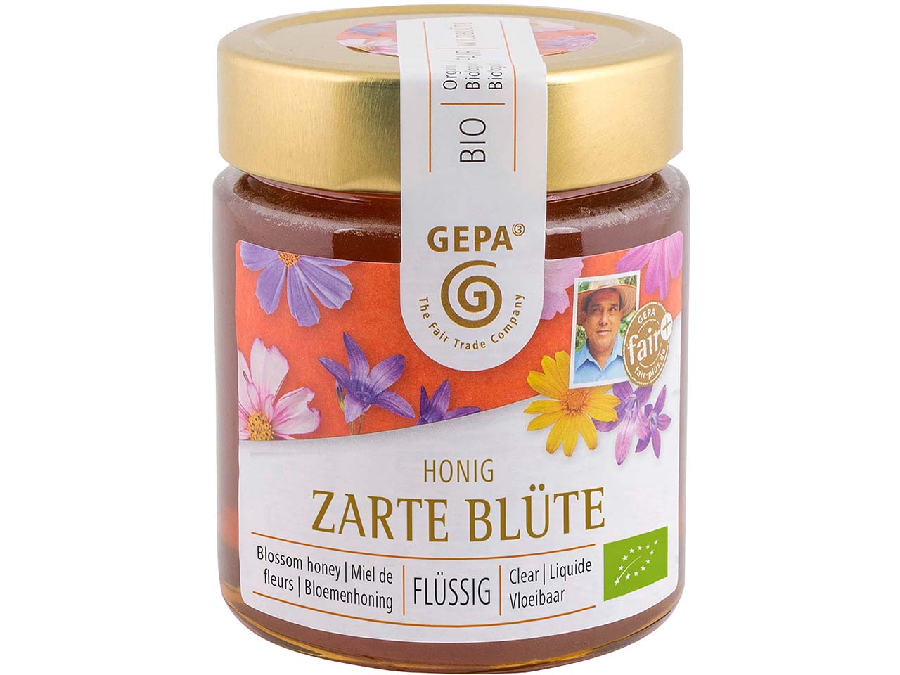 GEPA Bio-Honig "zarte Blüte", flüssig, 500 g