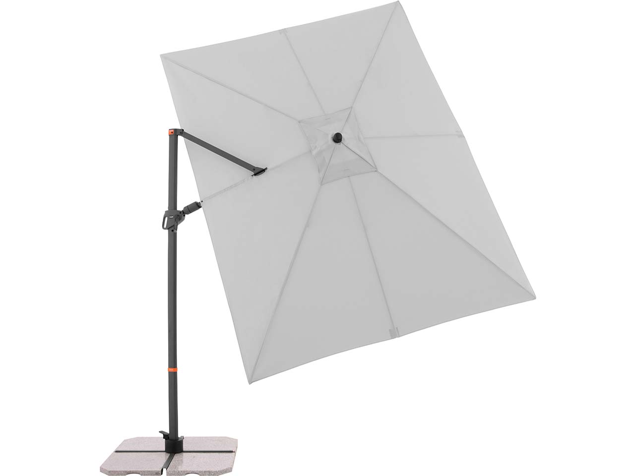 doppler Pendelschirm "myZone AX" 320 x 240 cm, hellgrau