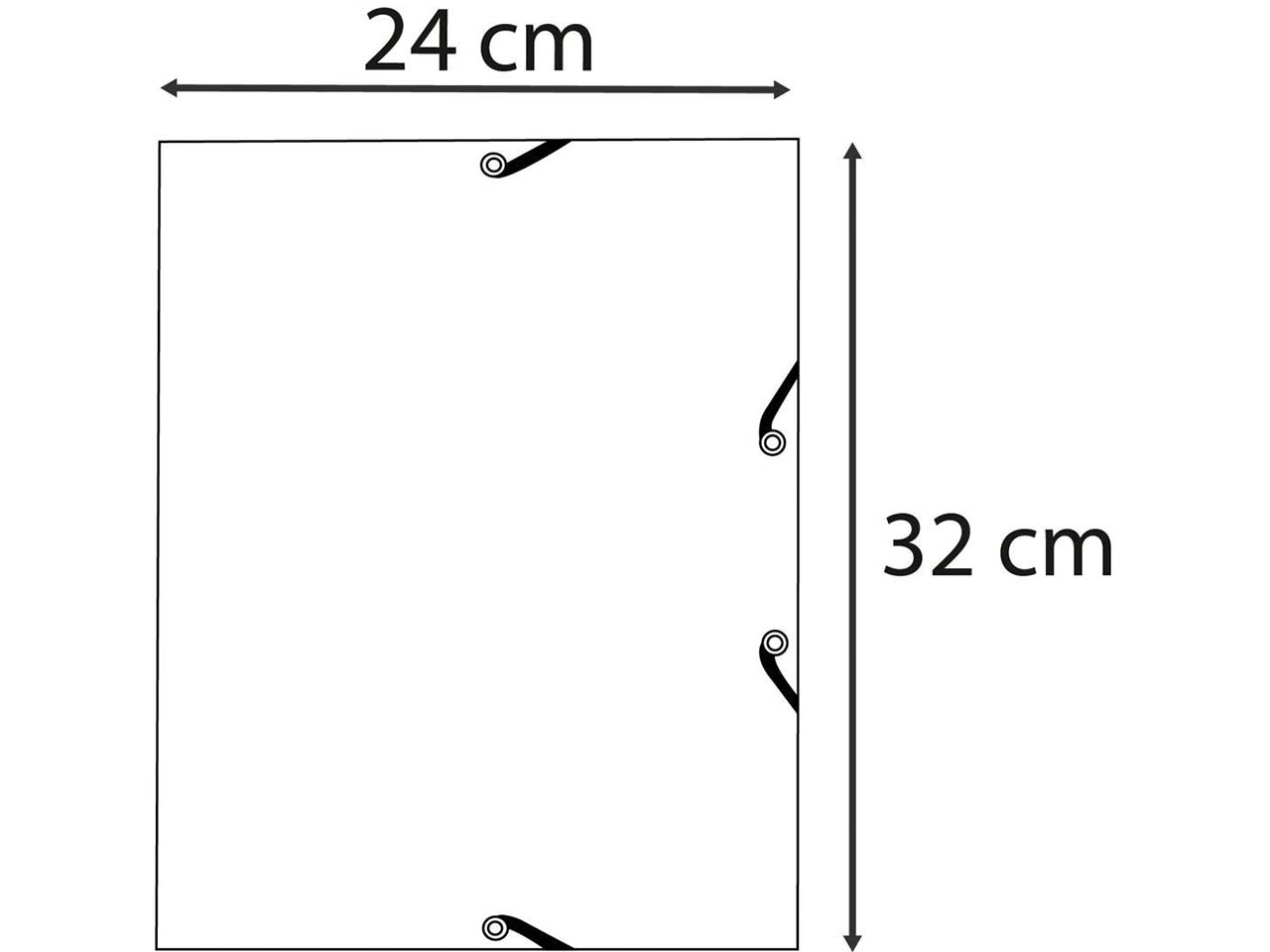 Exacompta Sammelmappe "AutentiK" mit Gummizug, 3 Klappen, blau-grau Exacompta Sammelmappe "AutentiK" mit Gummizug, 3 Klappen, blau-grau