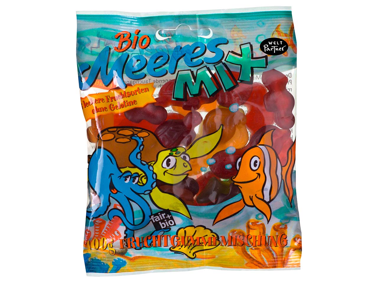 WeltPartner Bio-Fruchtgummi "Meeres-Mix" 100 g