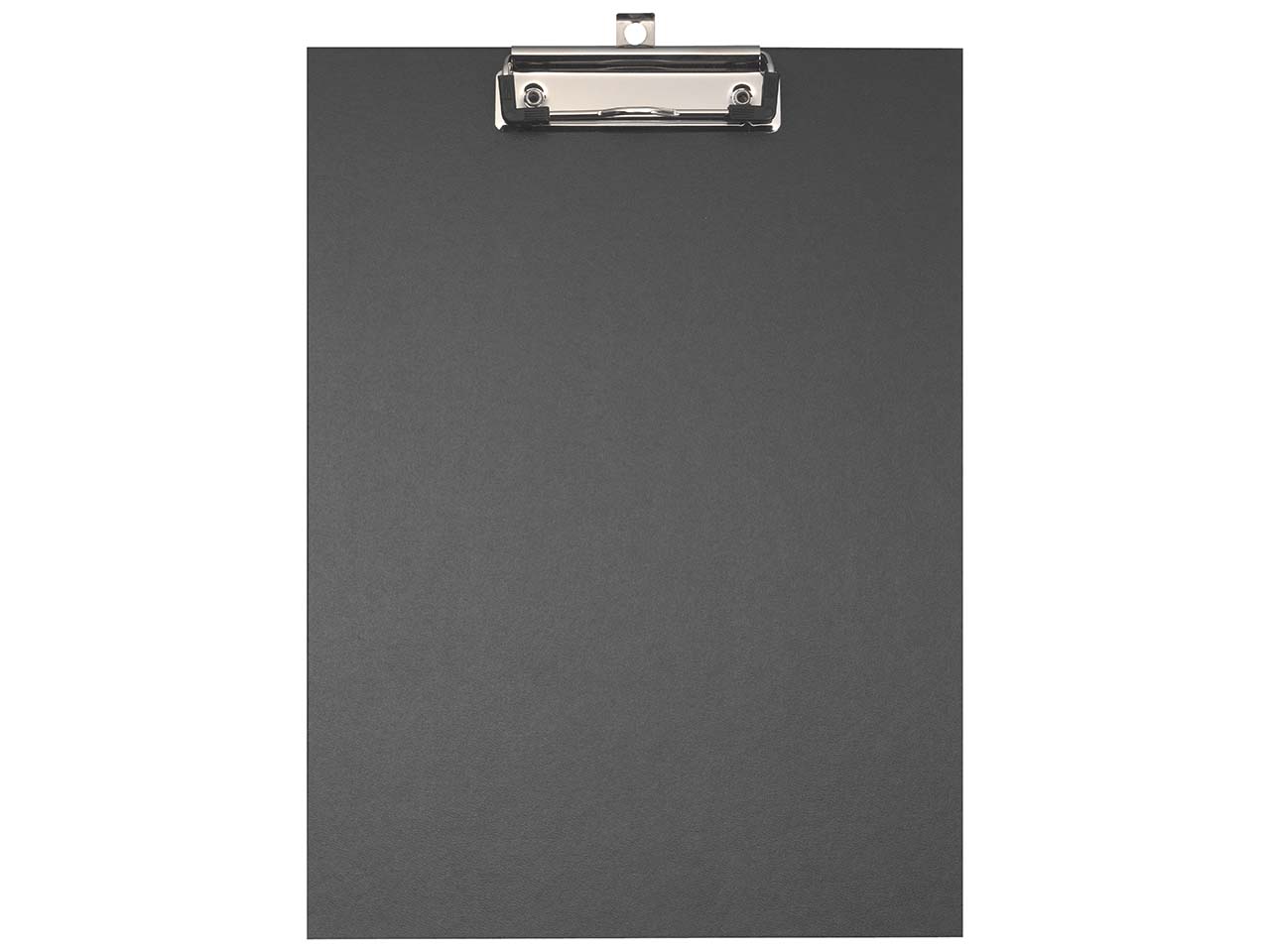 Falken Klemmbrett A4, Hartpappe mit Kraftpapierbezug, schwarz