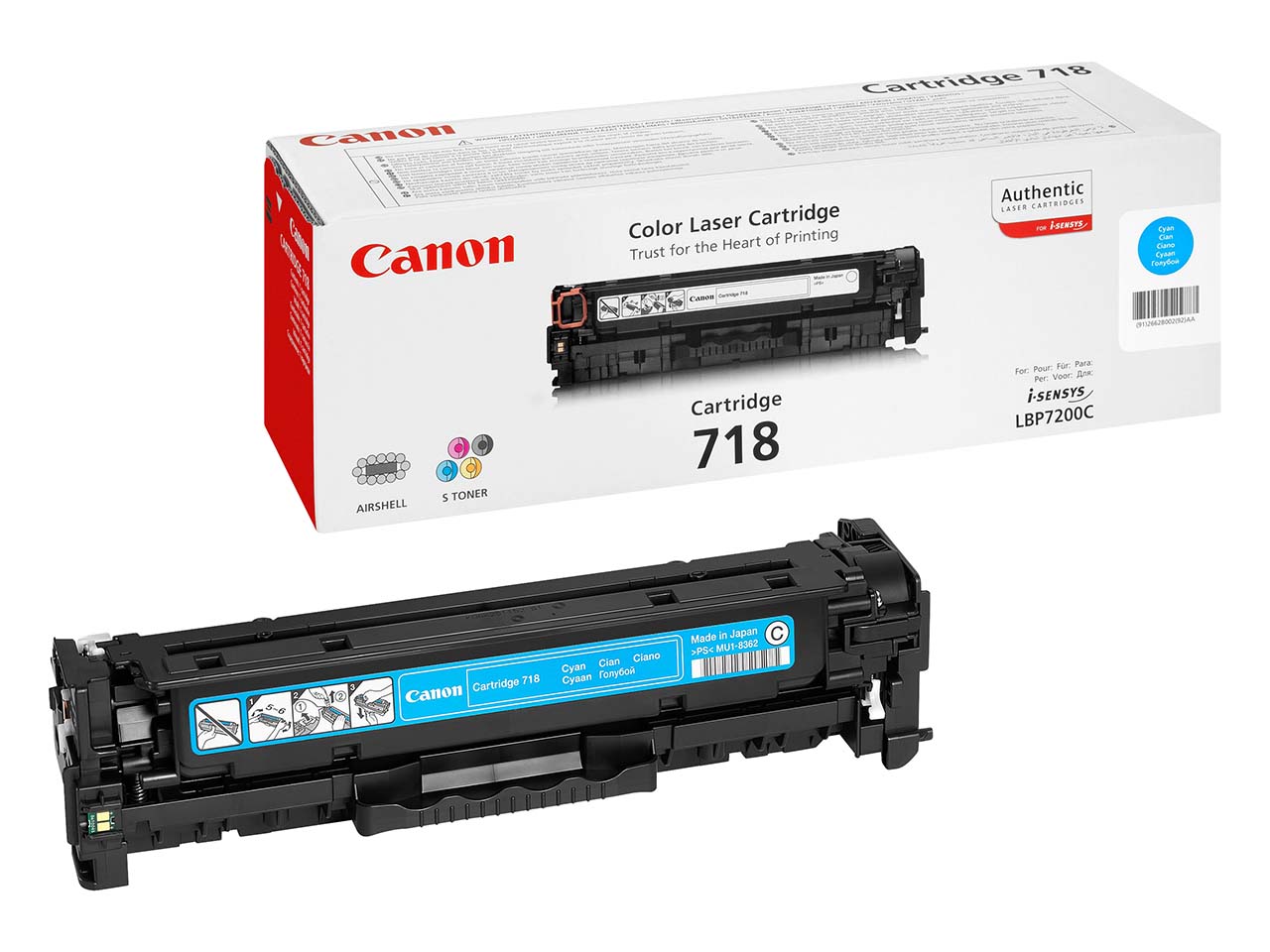 Canon Druckkassette 718 cyan
