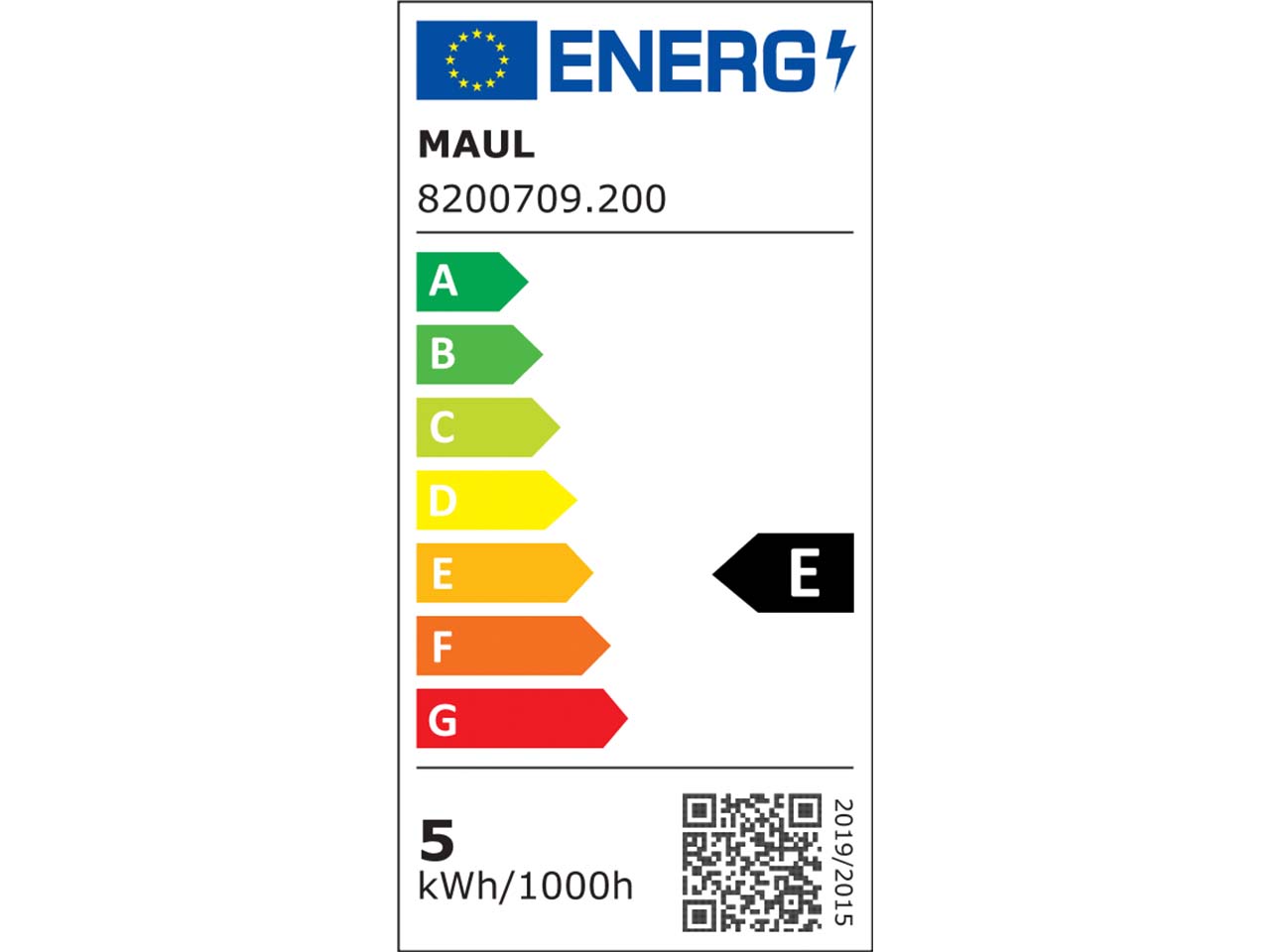 energy label E