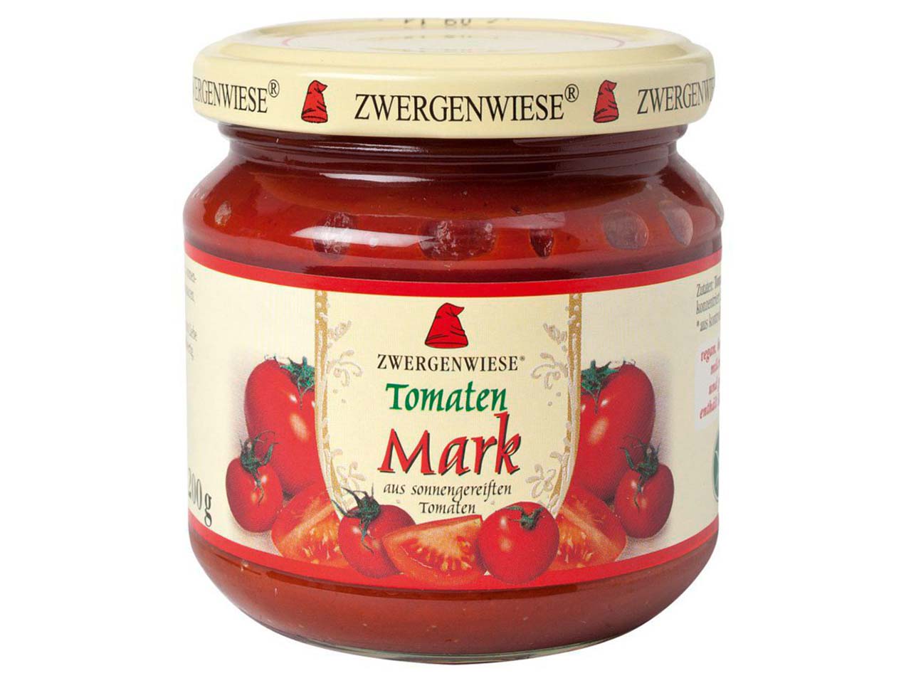 Zwergenwiese Bio-Tomatenmark, 200 g
