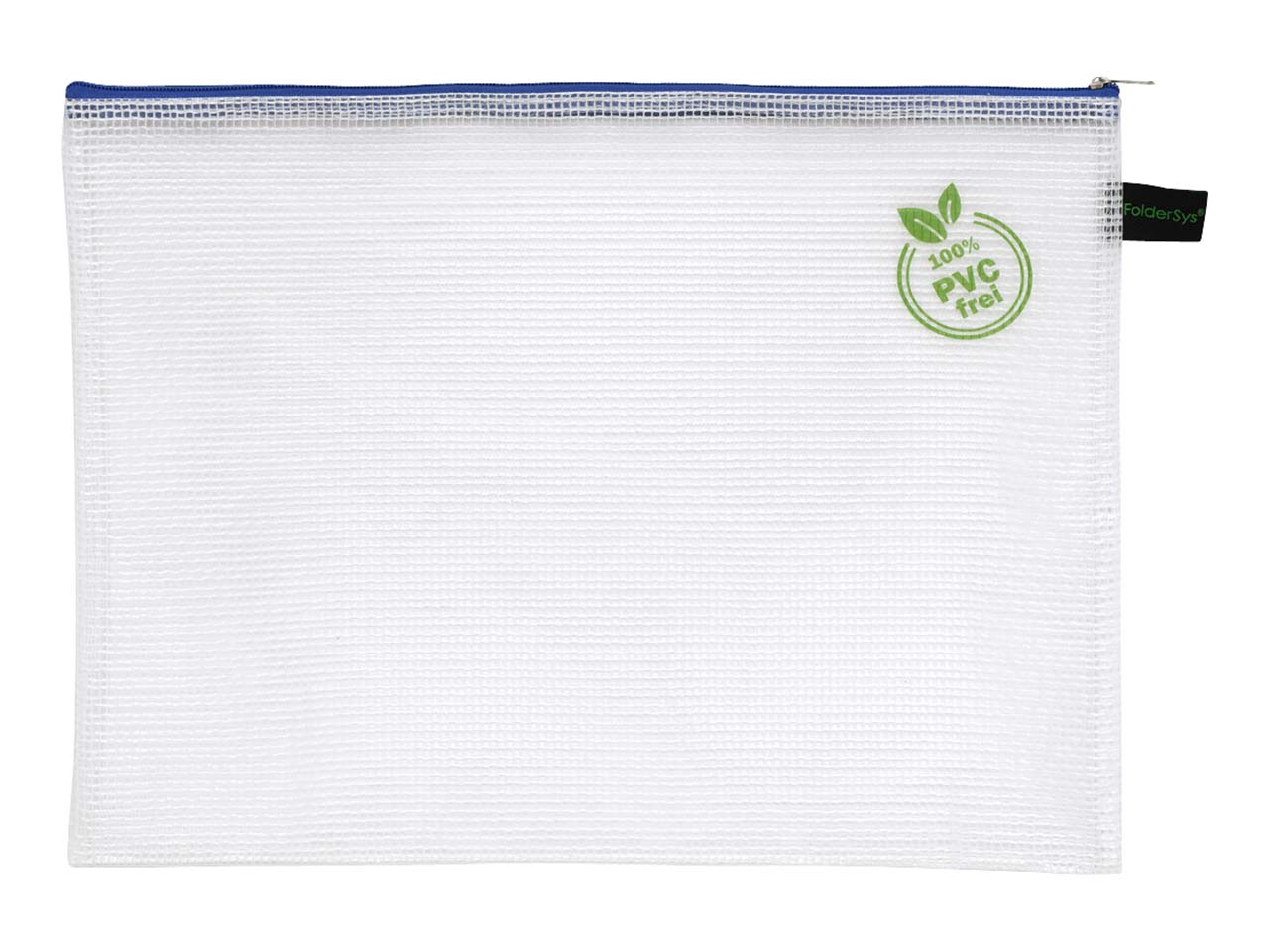 FolderSys Reißverschlussbeutel "Phat-Bag" DIN A4, blau