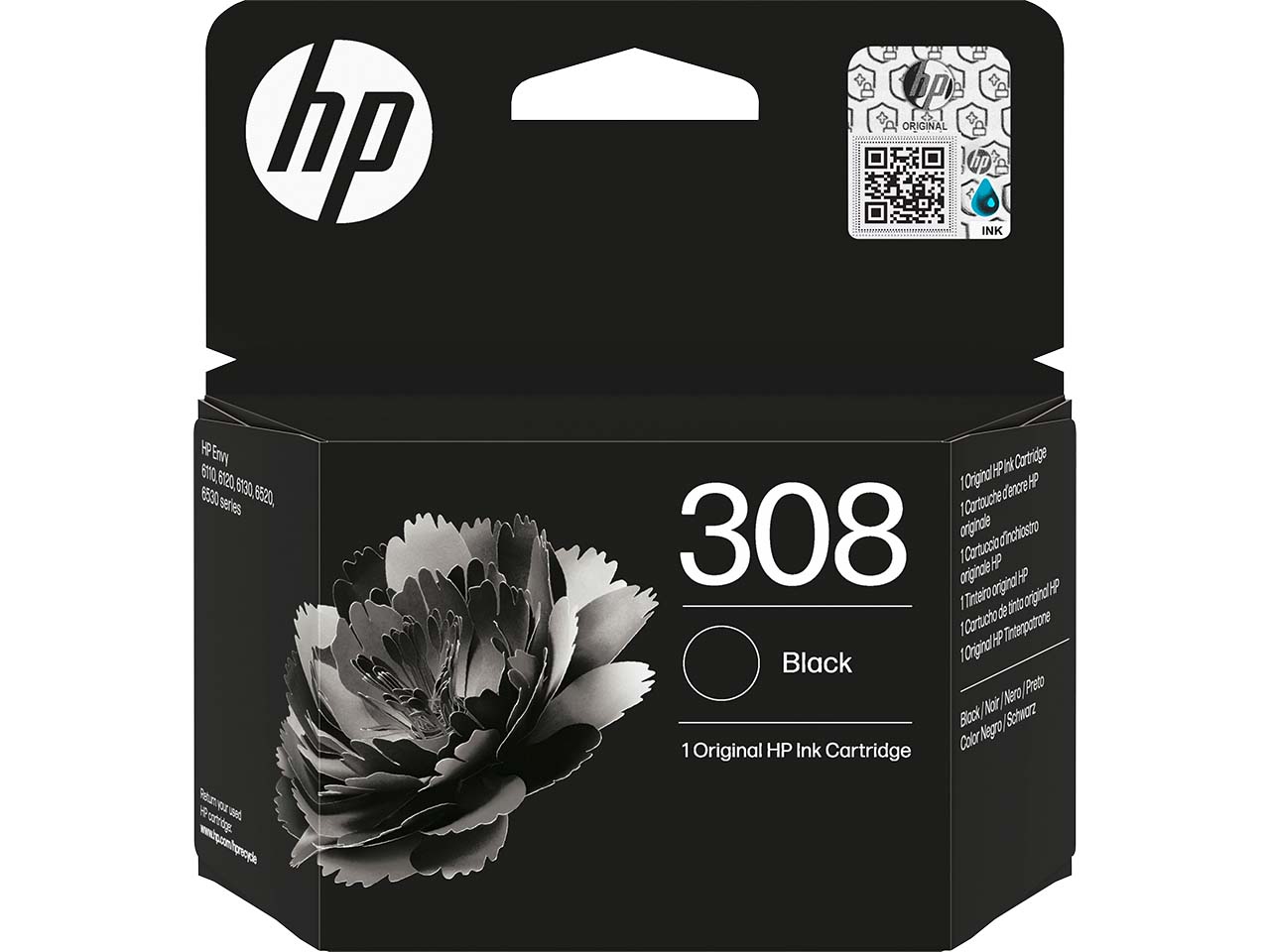HP Druckkopf 7FP21UE, Nr. 308 schwarz