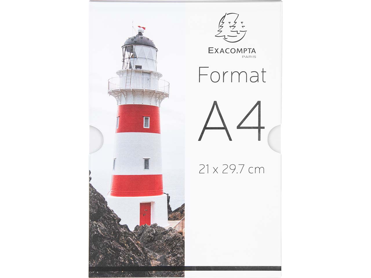 Exacompta Wandsichttaschen "Exacryl" aus PMMA, DIN A4, 210 x 5 x 299 mm