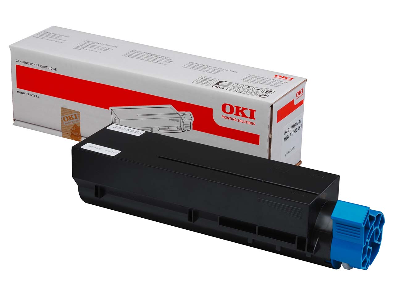 Oki Toner 44574802 schwarz