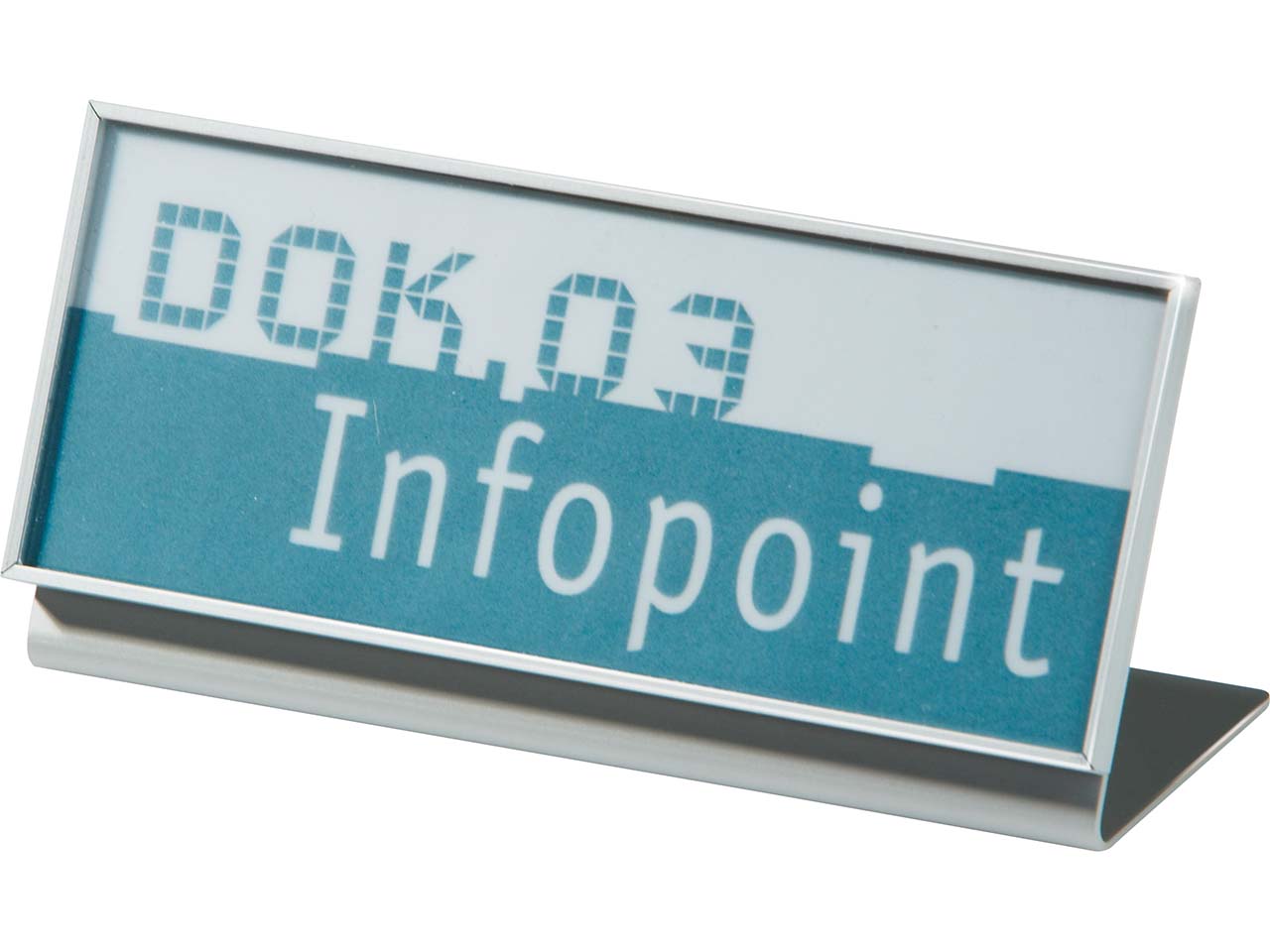 SignSystems Tischaufsteller "NewAge" 15,0 x 6,0 cm