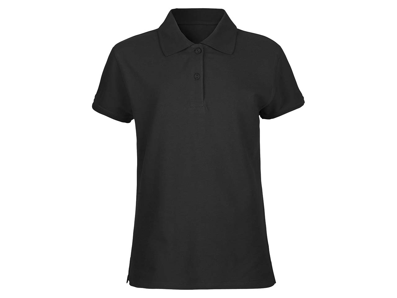 Neutral Bio-Damen-Poloshirt, 235 g/m² schwarz, Gr. M