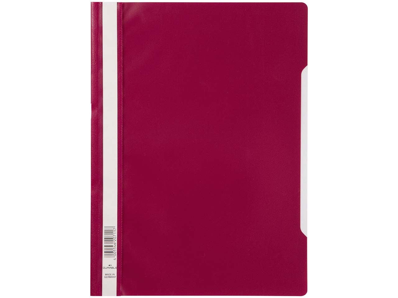 DURABLE Schnellhefter aus PP purpurrot