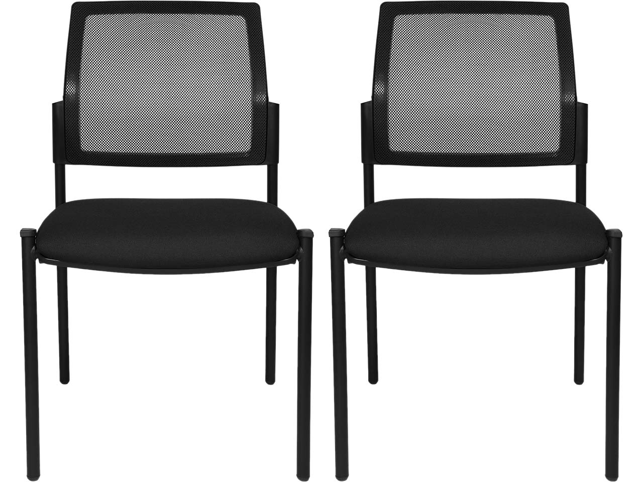Topstar Besprechungsstuhl "BtoB 10" Netzrücken, 2 Stk. schwarz