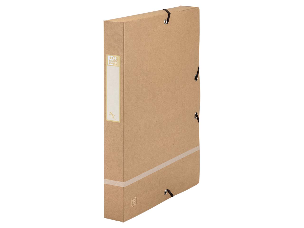 OXFORD Sammelbox "Touareg"aus Recyclingpapier, DIN A4, beige