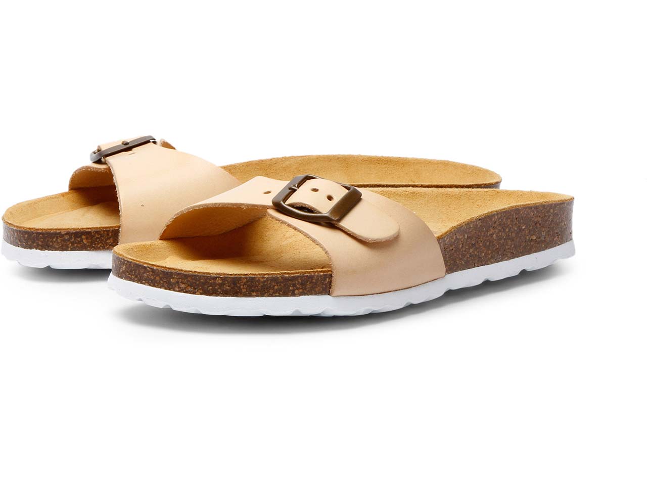 GRAND STEP SHOES Damen-Sandalen "LINDA" mit verstellbarem Riemen, sand, Gr. 40