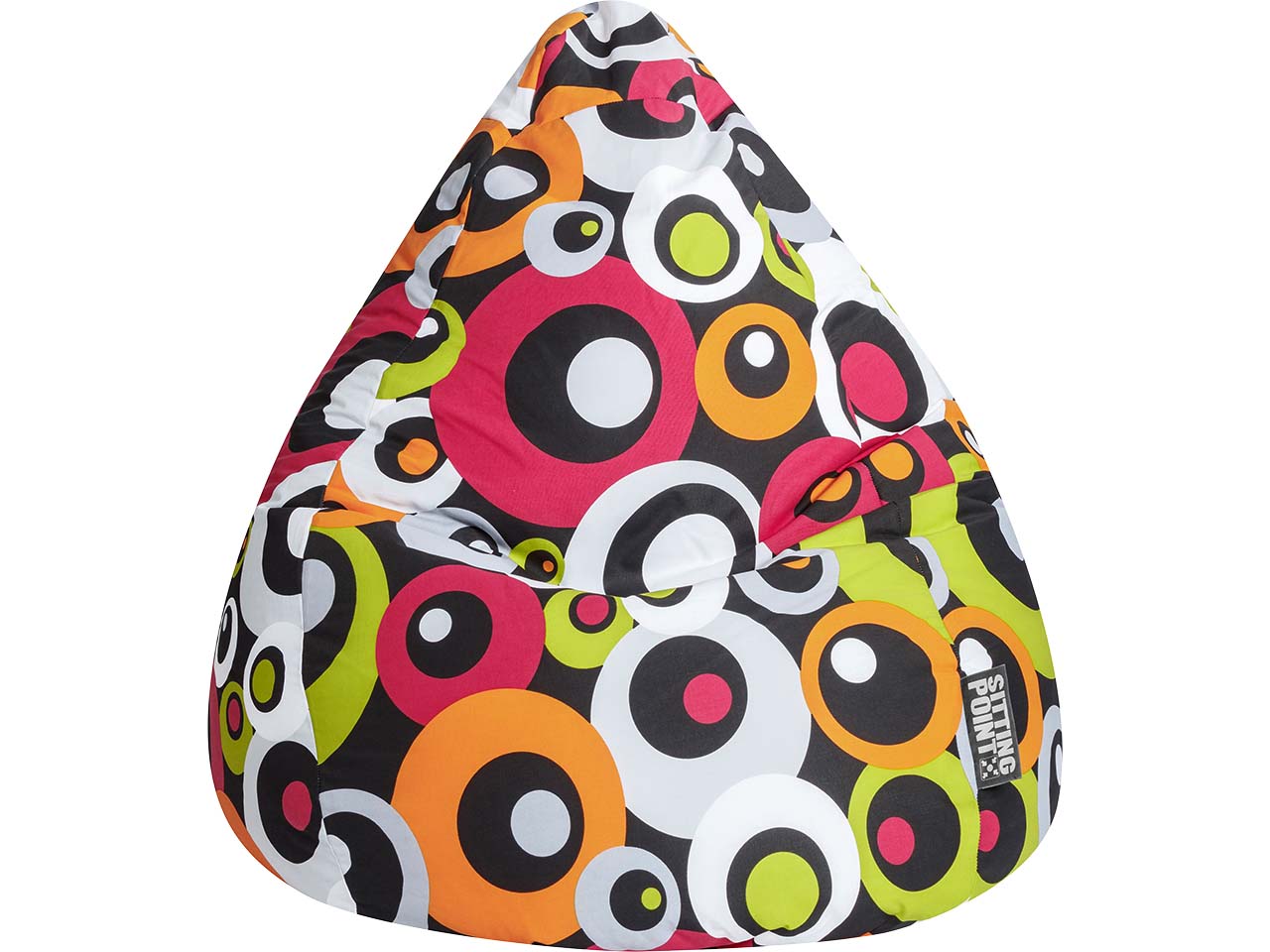 Sitzsack "Malibu L", 70 x 90 cm, orange