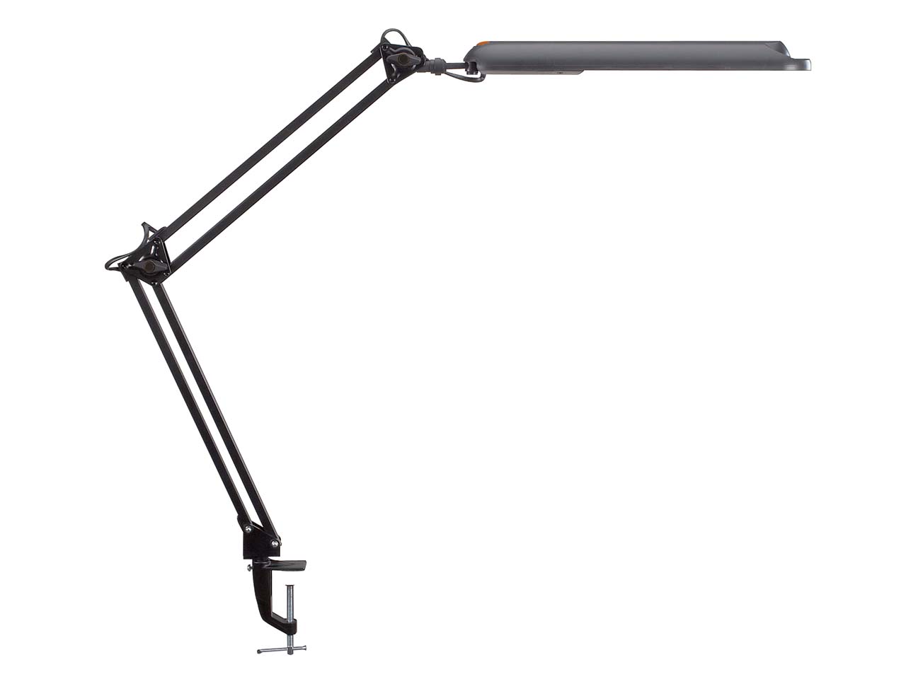 LED Schreibtischleuchte 'MAULatlantic', schwarz, Tischklemme