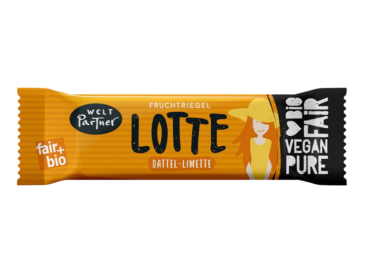 WeltPartner Bio-Fruchtriegel "Lotte" 40 g