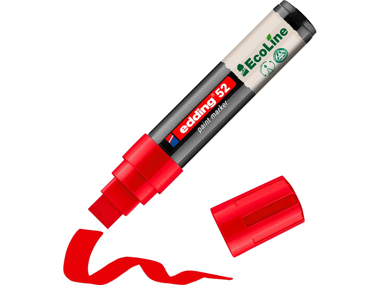 edding Lackmarker "52 EcoLine" wasserbasiert, rot