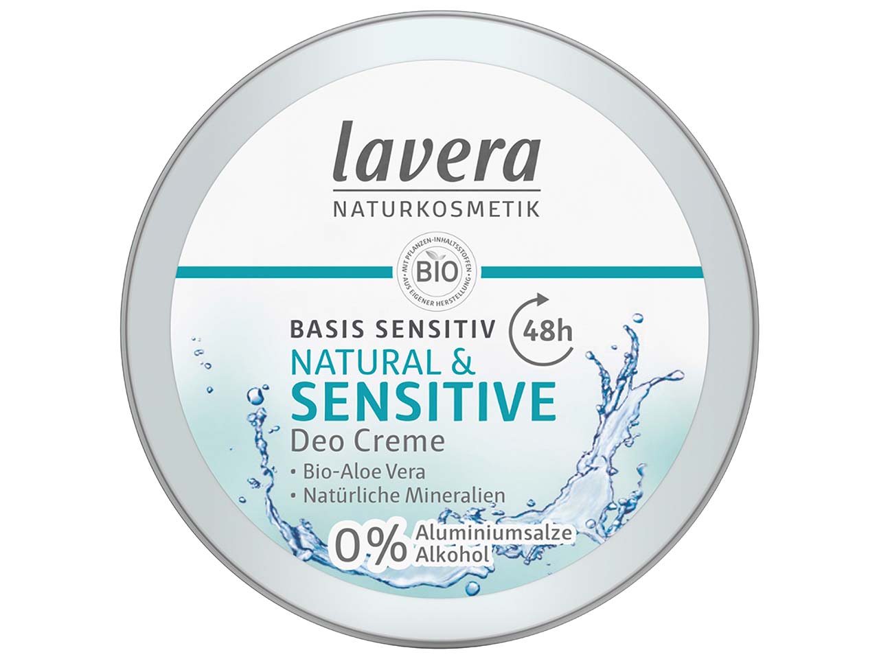 lavera Bio-Deo-Creme "Natural und Sensitive", 50 ml