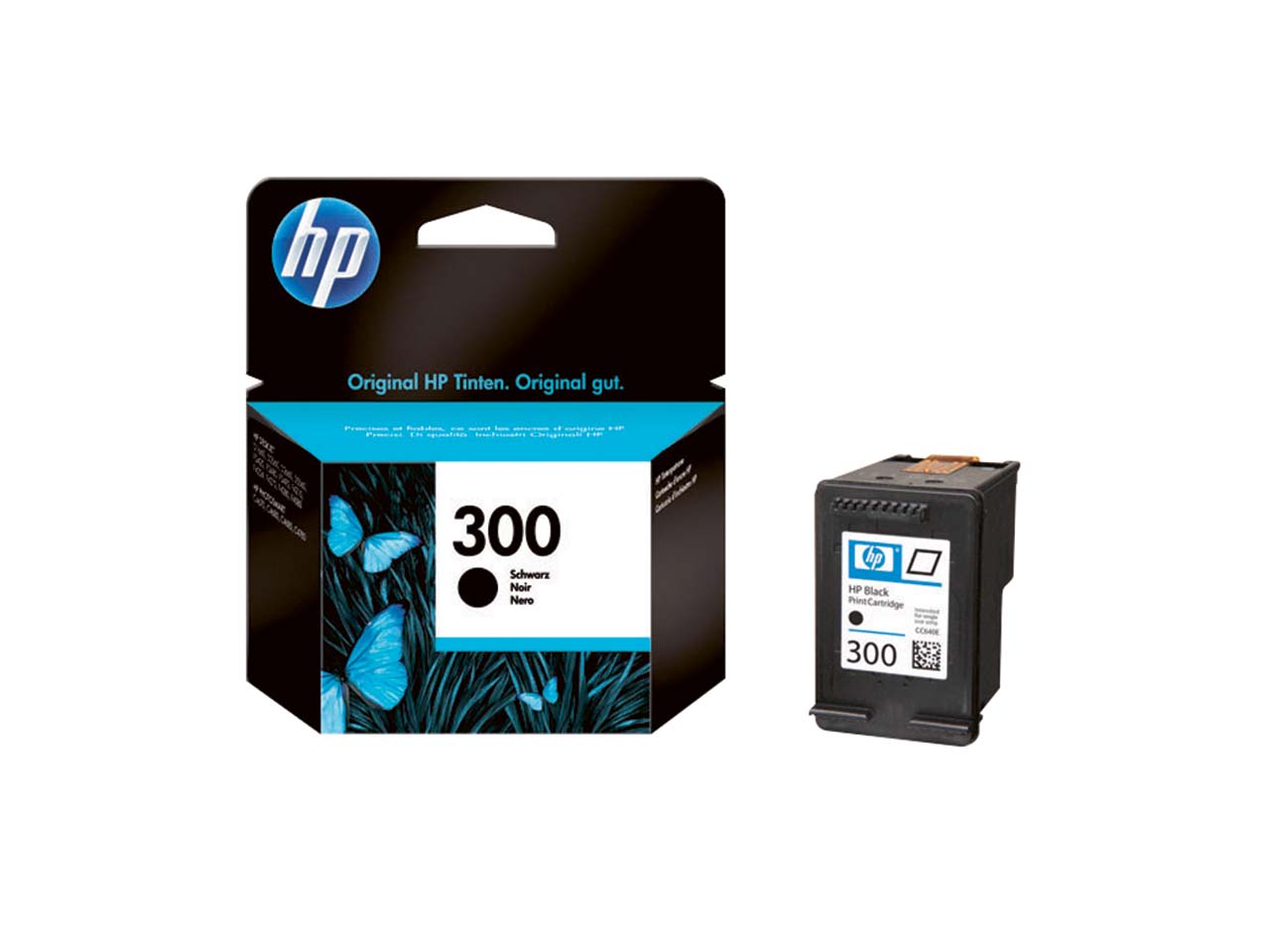 hp Druckkopf CC640EE, Nr. 300 schwarz