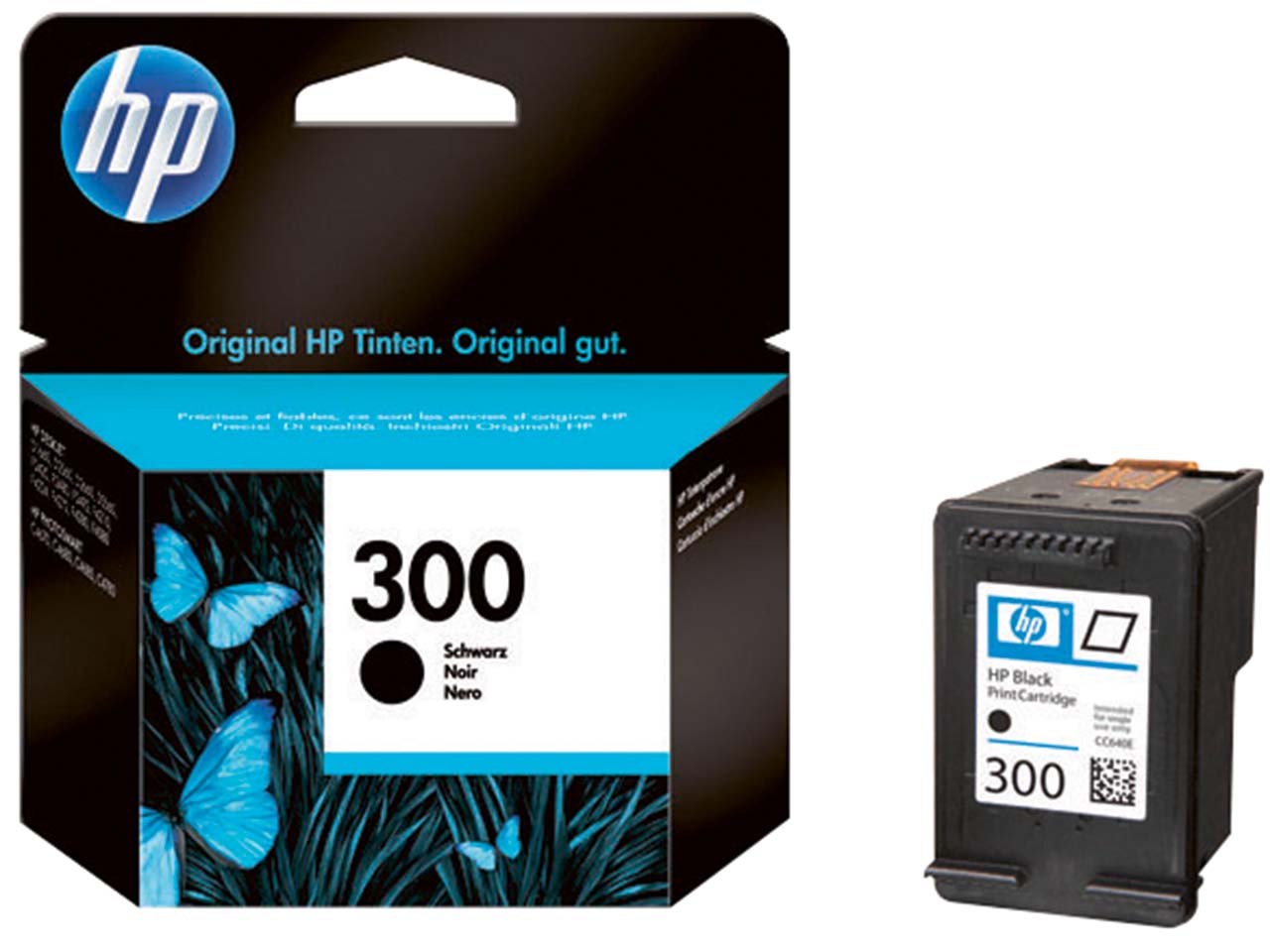 hp Druckkopf CC640EE, Nr. 300 schwarz