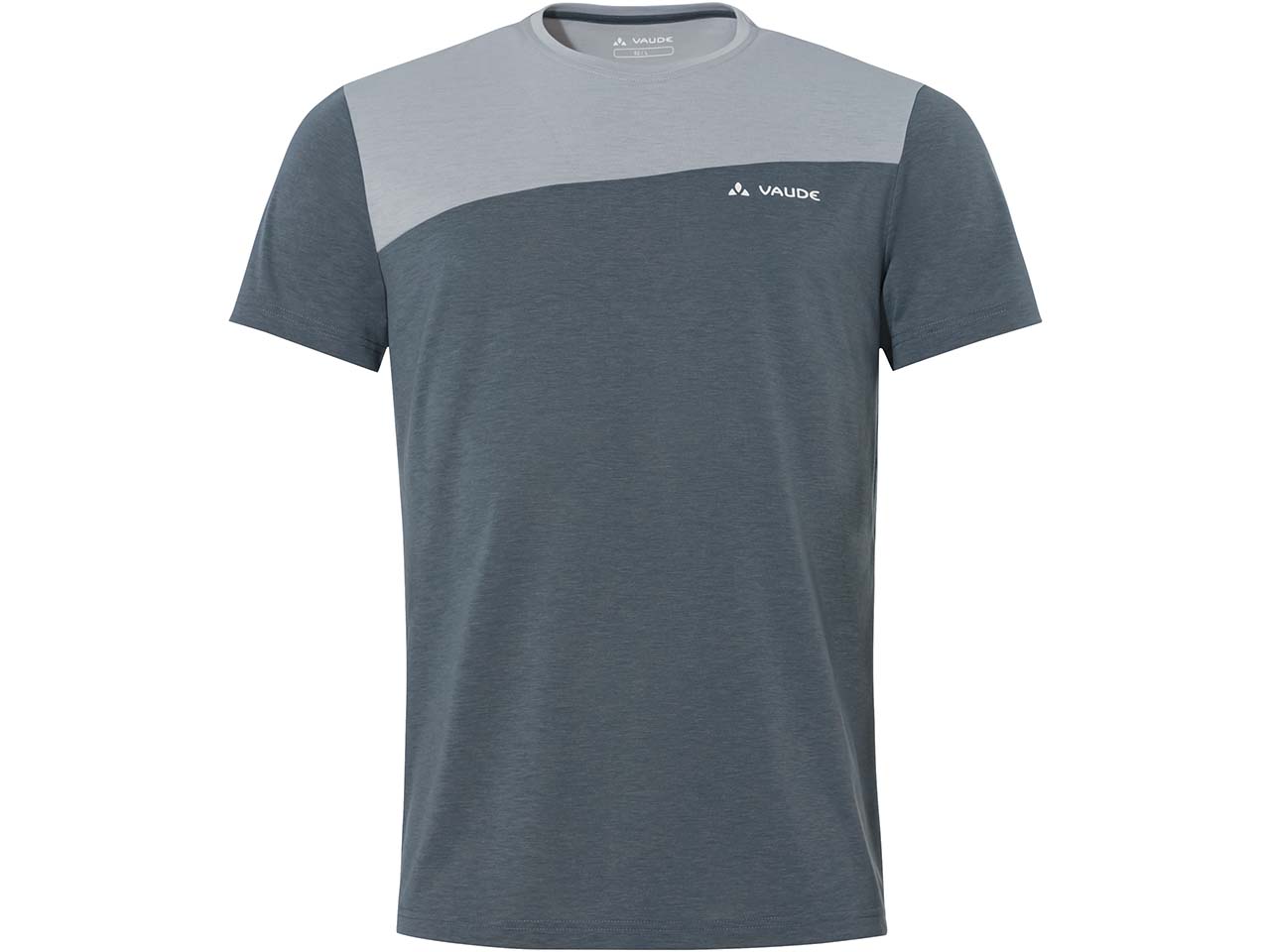 VAUDE Herren-T-Shirt 'Sveit' schnelltrocknend, heron uni, Gr. L