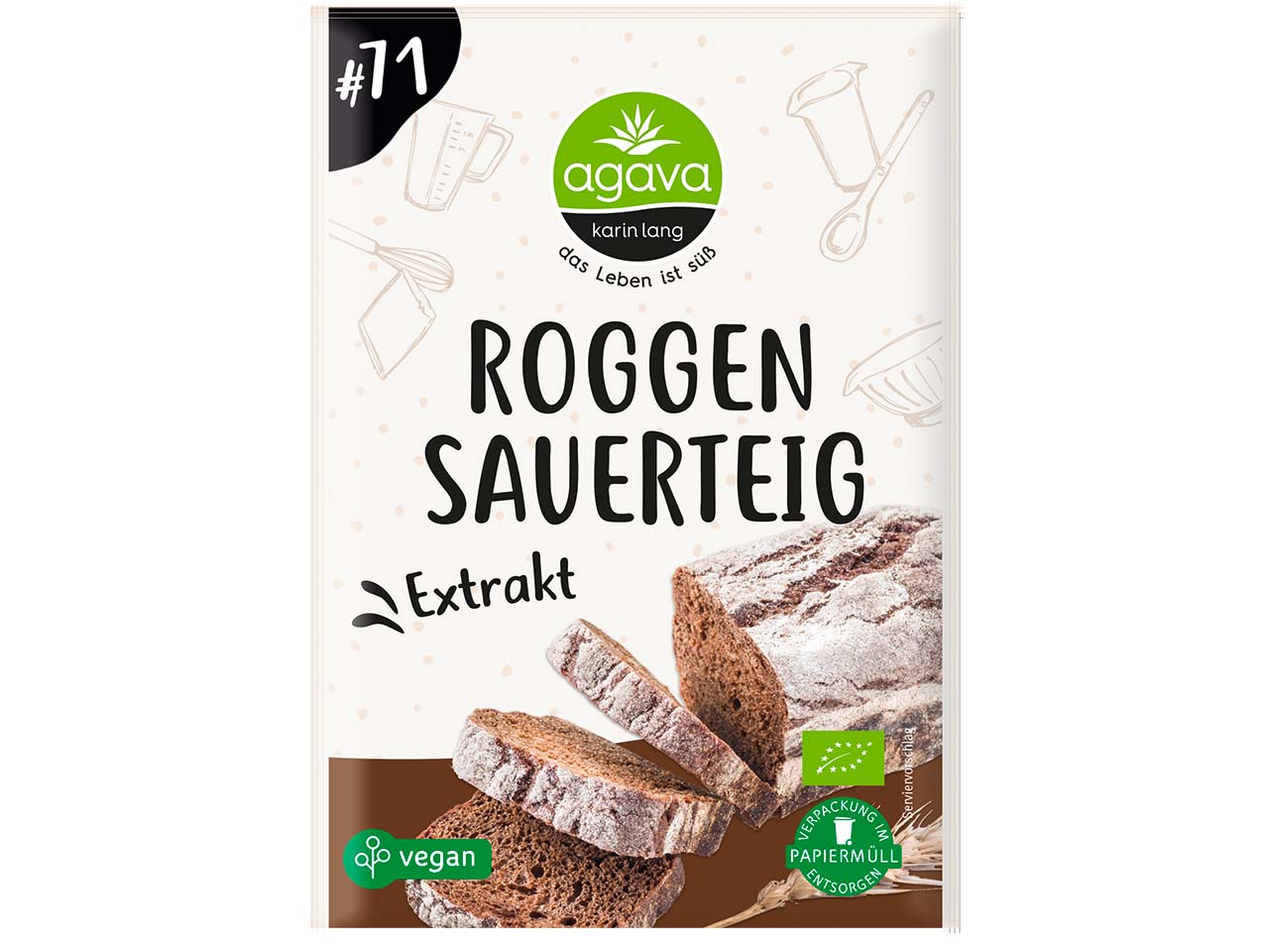 agava Bio-Roggensauerteig Extrakt, 30 g