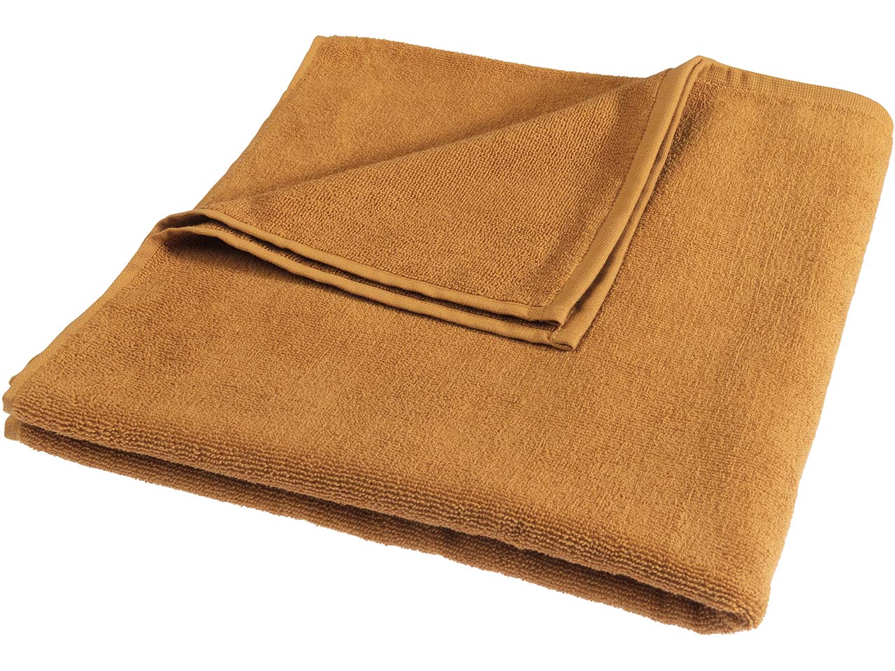 Living Crafts Bio-Badetuch "ORLANDO" 140 x 70 cm, amber