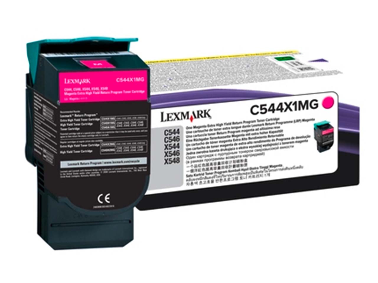 Lexmark Druckkassette C544X1MG magenta
